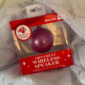 New Bluetooth wireless speaker